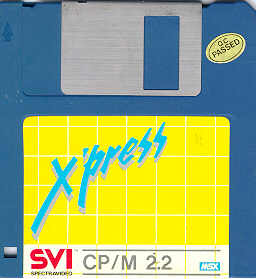 [X´press SVI CP/M 2.2 DISK]